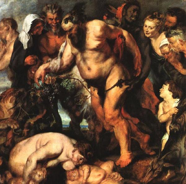 Peter Paul Rubens Drunken Silenus oil painting image